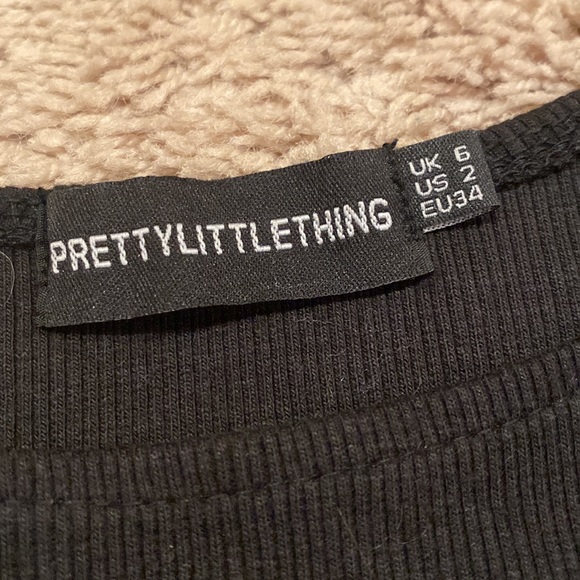 Pretty little thing crop top size US 2 - Picture 2 of 3